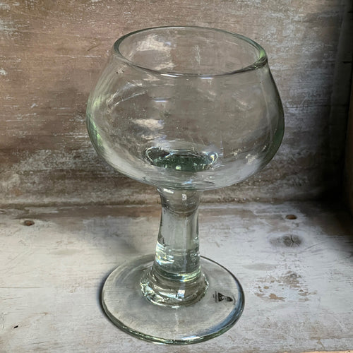 John Derian Sandra Margarita Glass Add To Cart Details 4.5" W X 7" H Recycled Glass Handblown Each Item Will Feature Unique Variations Made In France Tunisia And Turkey Please Note That Because This Item Is Handmade The dimen