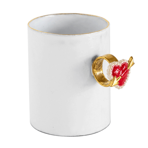 john derian Serena Valentin Ring Mug Add to cart The Astier de Villatte Valentin Ring Mug is a remarkable piece of glazed terracotta craftsmanship meticulously designed and inspired by 18th and 19th-century aesthetics. What sets