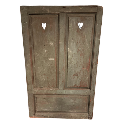 John Derian Set Of 3 18th Century Cabinet Doors Add To Cart Included In Our Carefully Curated Antique Furniture collection Is A Set Of 3 18th Century Painted Wood Cabinet Doors Featuring Six Carved Hearts. Details Approx. 36" W