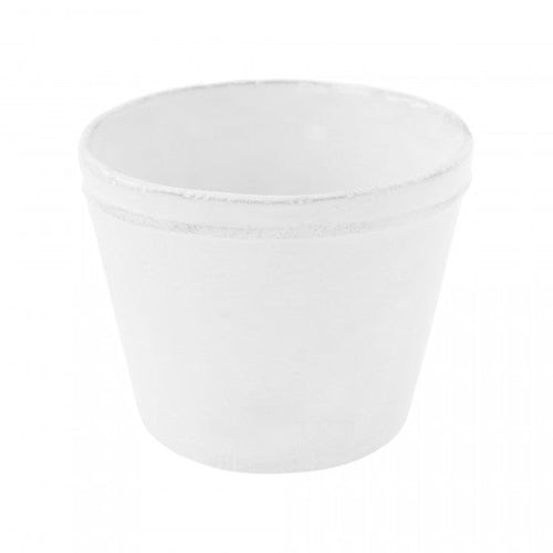 john derian Simple Coffee Tumbler Add to cart Tasse Basse avec Decor Details 2.2" Wide x 2.2" Diameter x 2" Height Black Terra Cotta with White Enameled Glaze Each item will feature unique variations Made in Paris Care Dishwashe