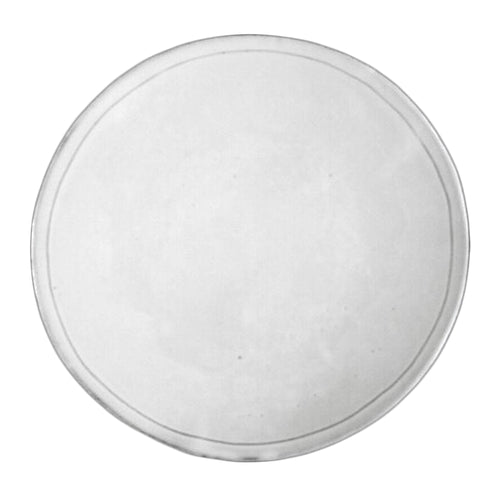 john derian Simple Large Dinner Plate Add to cart Grande Assiette Details 10.4" Diameter x 0.8" Deep Black Terra Cotta with White Enameled Glaze Each item will feature unique variations Made in Paris Care Dishwasher safe on a mo