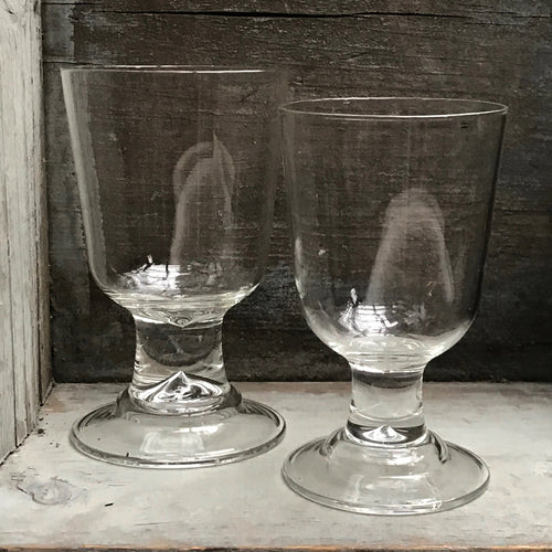 John Derian Simple Large Wine Glass Add To Cart Grand Verre Details 3.5" W X 5.7 H Each Item Will Feature Unique Variations Made In Paris Care Dishwasher Safe On A Moderate Wash Cycle. Not Microwave Safe.   Astier De Villatte's