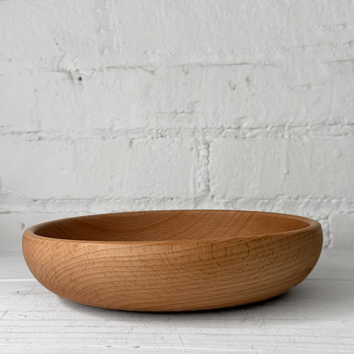 John Derian Small Beech Bowl Add To Cart Crafted From A Single Piece Of Beech Wood These Simple Shallow Bowls Are Perfect For Serving Salads Snacks Or As Decorative Pieces. Details Approx. 8" W X 2" Deep Beech Wood With Oil Safe