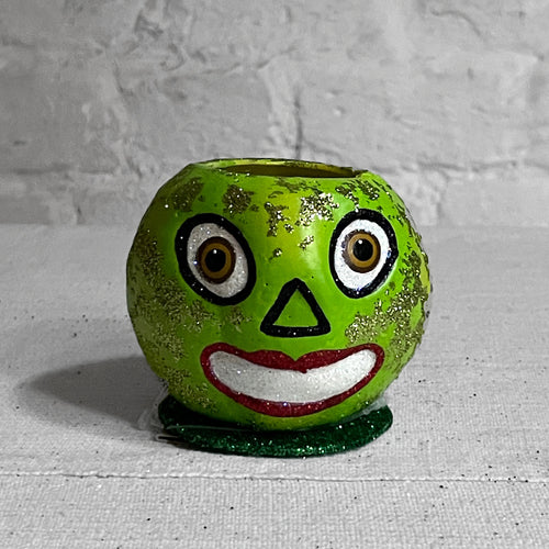 john derian Small Glitter Pumpkin Head Add to cart Details 2.5" W x 2.75" H Papier M