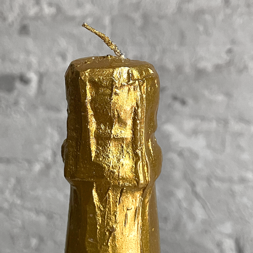 John Derian Small Spumante Sparkling Wine Bottle Candle Add To Cart Details  8” H Paraffin Wax Each Item Will Feature Unique Variations Made In Italy Care Remove All Paper Before Burning. Not Intended For Children.   Cereria