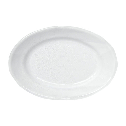 john derian Sobre Small Oval Platter Add to cart Petit Plat Ovale Details 13.4" x 8.9" x 1.2" Black Terra Cotta with White Enameled Glaze Each item will feature unique variations Made in Paris Care Dishwasher safe on a moderate
