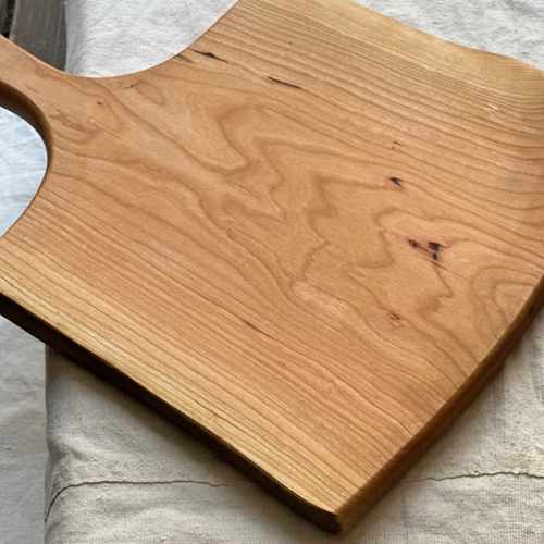 John Derian Spencer Peterman 15" Cherry Wood Cutting Board With Handle (SP-22) Add To Cart This Spalted Maple Small Cutting Board Crafted From A Fallen New England Trees Is Upcycled To Reveal Natural Intricate Lines Throughout T