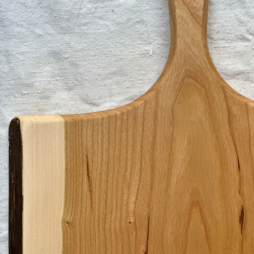 John Derian Spencer Peterman 18" Cherry Wood Cutting Board With Handle (SP-16) Add To Cart This Spalted Maple Small Cutting Board Crafted From A Fallen New England Trees Is Upcycled To Reveal Natural Intricate Lines Throughout T