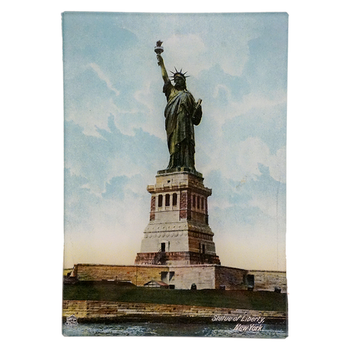 john derian Statue of Liberty in Color 4.5 x 6.5" Mini-Tray