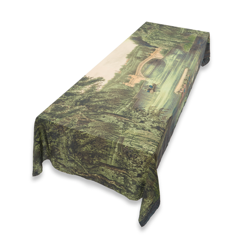 John Derian Summerill & Bishop X John Derian "Central Park" Tablecloth 65" X 150" - $525.00 65" X 118" - $475.00 65" X 98" - $395.00