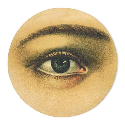 John Derian Summerill & Bishop X John Derian "Eye" Round Tablecloth Add To Cart A Symbol Of Curiosity Wisdom And Protection The Eye Round Tablecloth Brings A Striking Focal Point To Your Table. Designed In Collaboration With Joh