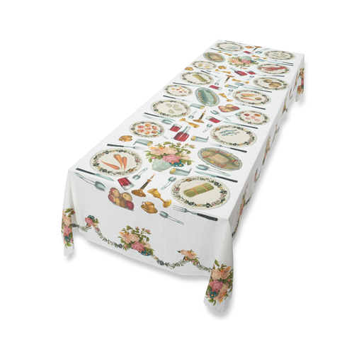 John Derian Summerill & Bishop X John Derian "Feast" Tablecloth 65" X 150" - $525.00 65" X 118" - $475.00 65" X 98" - $395.00