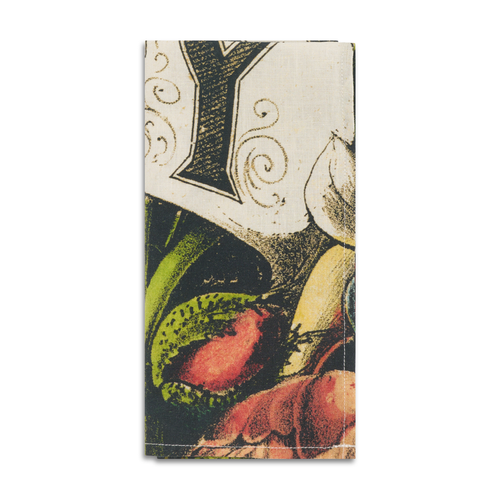 John Derian Summerill & Bishop X John Derian "Happy" Linen Napkin Set Of 6 Add To Cart Bursting With Joyful Charm The 'Happy' Linen Napkin Features A Playful Typographic Design That Instantly Lifts The Mood. Created In Collabora