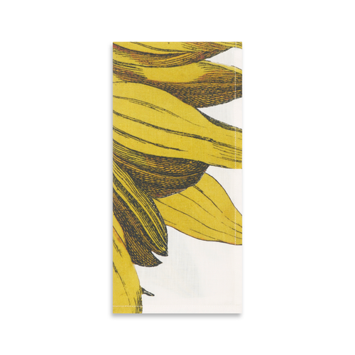 John Derian Summerill & Bishop X John Derian "Sunflower" Linen Napkin Set Of 6 Add To Cart Created In Collaboration With John Derian This Design Showcases A Joyful Sunflower In Rich Detail Inspired By Antique Botanical Prints Fr