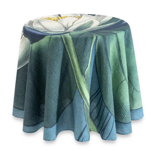 john derian Summerill & Bishop x John Derian "Water Lily" Round Tablecloth Add to cart A delicate balance of nature and artistry the 'Water Lily' round tablecloth brings an air of tranquillity to the table. Inspired by John Deri