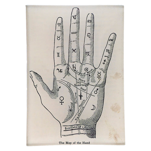 john derian The Map of the Hand 4.5 x 6.5" Mini-Tray