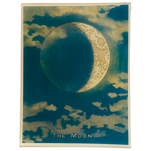 john derian The Moon (Blue Crescent) 8 x 10.5" Rect. Tray