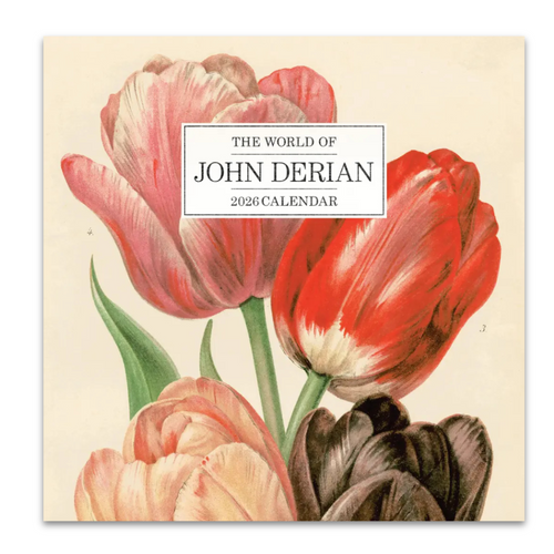 john derian The World of John Derian Wall Calendar 2026 Add to cart The 2026 John Derian Wall Calendar is a curated collection of beautiful eye-catching imagery drawn from 19th-century books lithographs and prints. Details 11.8"