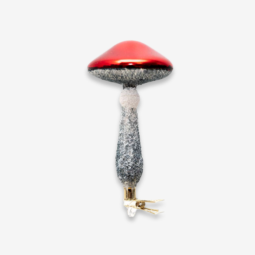 john derian Toadstool Mushroom Clip-On Ornament Add to cart All Holiday ornaments and items are final sale and are not eligible for return or exchange. With its classic colors and whimsical details this eccentric mushroom orna