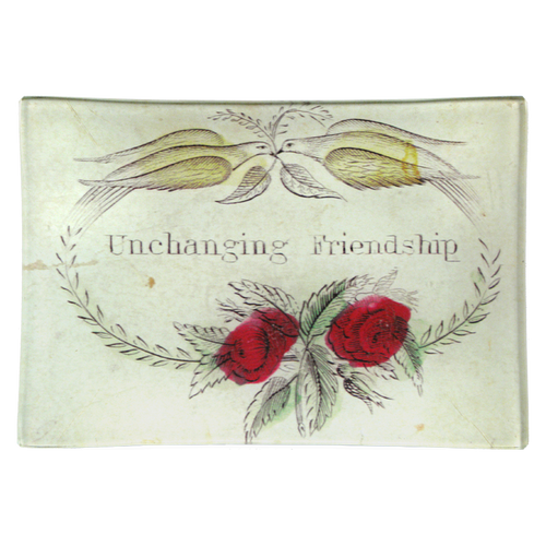 john derian Unchanging Friendship 4.5 x 6.5" Mini-Tray