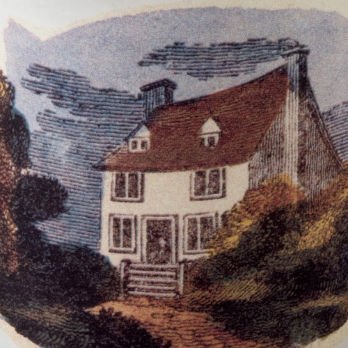 John Derian Vase With House Add To Cart Vase Maison Details3.3" Dimeter X 4.5" H Glazed Terracotta Made In Paris Care Dishwasher Safe On A Moderate Wash Cycle. Not Microwave Safe.  John Derian Teamed Up With Astier De Villatt