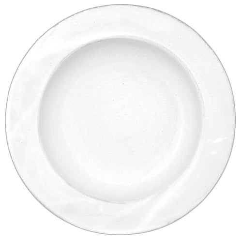 john derian Villa Medicis Round Platter Add to cart Plat Rond Details 12.4" Diameter x 1.8" Height Black Terra Cotta with White Enameled Glaze Each item will feature unique variations Made in Paris Care Dishwasher safe on a mode