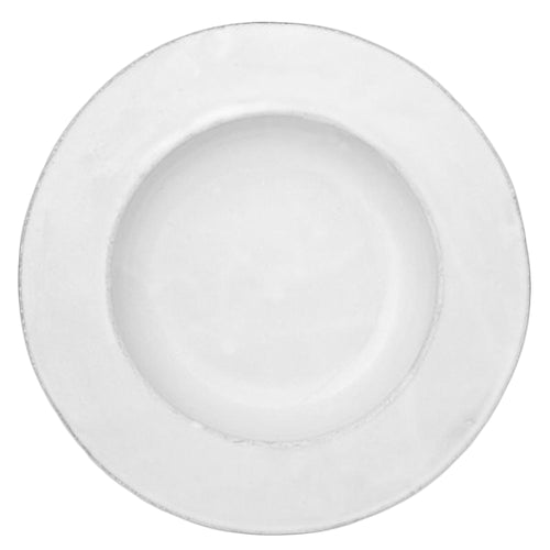 john derian Villa Medicis Small Round and Deep Platter Add to cart Petit Plat Rond & Creux Details 9.1" Diameter x 1.8" Height Black Terra Cotta with White Enameled Glaze Each item will feature unique variations Made in Paris Ca