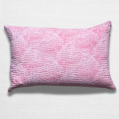 John Derian Vintage Sari Pillow (JFP-01) Add To Cart Jeanette Farrier Curates Exquisite Vintage Cotton Sari Fabrics From India Resulting In Her Exceptional Line Of Kantha Pillows And Blankets. This One-of-a-kind Pillow Is A Uniq