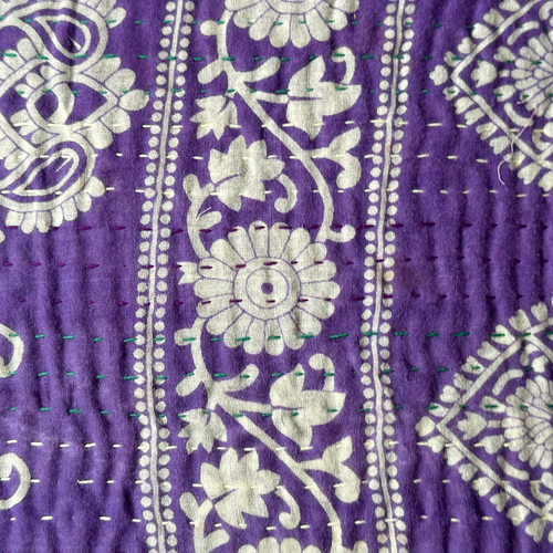 John Derian Vintage Sari Pillow (JFP-19) Add To Cart Jeanette Farrier Curates Exquisite Vintage Cotton Sari Fabrics From India Resulting In Her Exceptional Line Of Kantha Pillows And Blankets. This One-of-a-kind Pillow Or Sham I