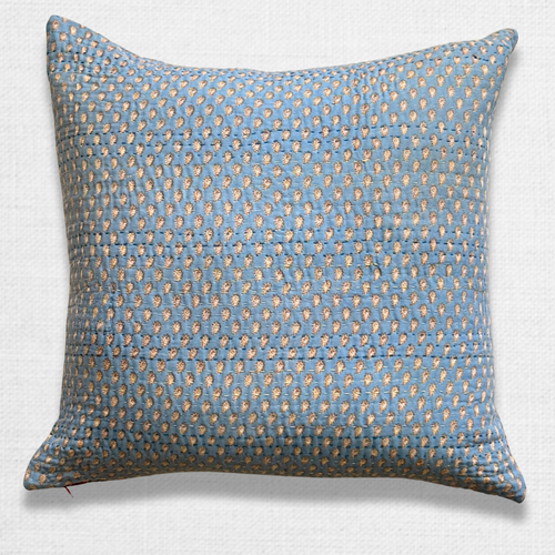 John Derian Vintage Sari Pillow (JFP-31) Add To Cart Jeanette Farrier Curates Exquisite Vintage Cotton Sari Fabrics From India Resulting In Her Exceptional Line Of Kantha Pillows And Blankets. This One-of-a-kind Pillow Is A Uniq
