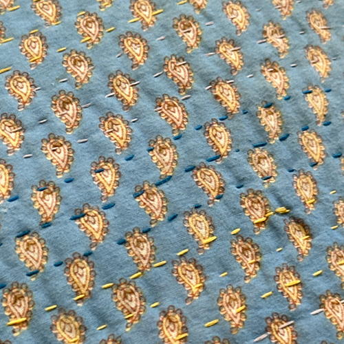 John Derian Vintage Sari Pillow (JFP-31) Add To Cart Jeanette Farrier Curates Exquisite Vintage Cotton Sari Fabrics From India Resulting In Her Exceptional Line Of Kantha Pillows And Blankets. This One-of-a-kind Pillow Is A Uniq