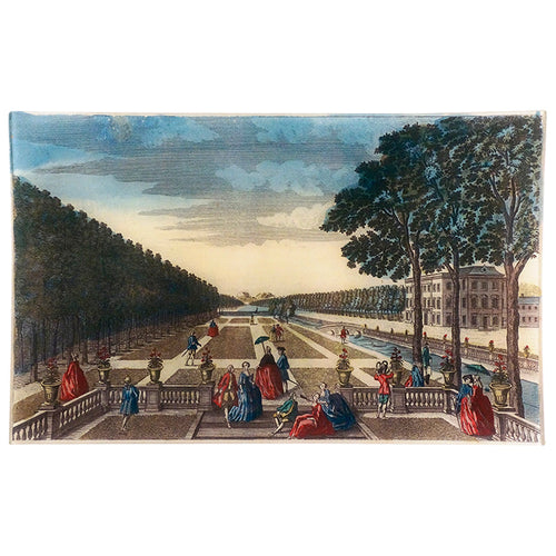 john derian Vues d’optique - Superbe Parterre 10 x 16" Rect. Tray