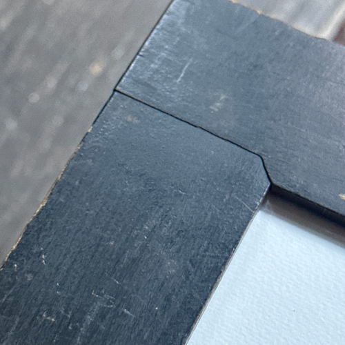 John Derian "VW Bus" In A Vintage Frame Ready To Ship Linocut