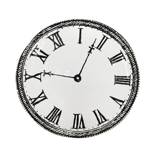 john derian Watch Dessert Plate Add to cart Assiette à Dessert Montre Details 8" Diameter x .5" Deep Glazed terracotta Made in Paris Care Dishwasher safe on a moderate wash cycle. Not microwave safe. John Derian teamed up with