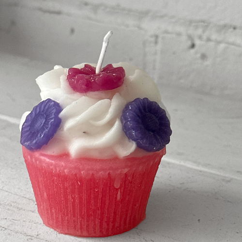 John Derian White Frosting With Purple Flowers Cupcake Candle Add To Cart Details 2.5" W X 3" H Paraffin Wax Each Item Will Feature Unique Variations Made In Italy Care Remove All Paper Before Burning. Not Intended For Children.