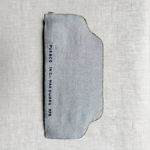 John Derian Wide Brush Craftsman Pouch Add To Cart Details  7.2" W X 3.3 H Each Item Will Feature Unique Variations Handmade From recycled Materials   Rooted in Their Principle Notion Of Sustainability And Simplicity Puebco