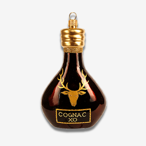 john derian XO Cognac Ornament Add to cart This Cognac bottle ornament handmade by IMPULS adds a playful touch to your decor. It is perfect for celebrating good times and adding a bit of fun to any tree All Holiday ornaments and