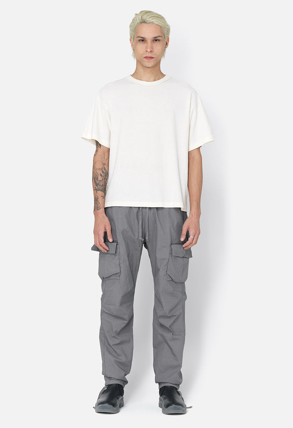John Elliott Back Sateen Cargo Pants Charcoal