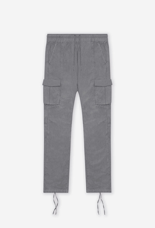 john elliott Back Sateen Cargo Pants Charcoal