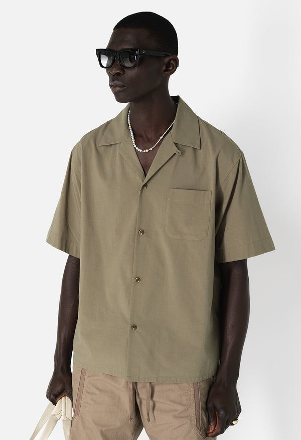 John Elliott Camp Shirt Bark