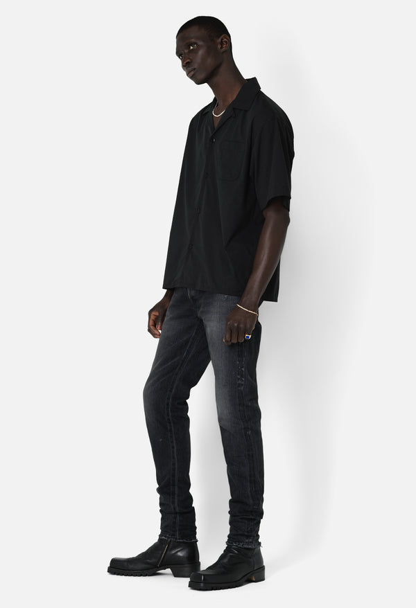 John Elliott Camp Shirt Black