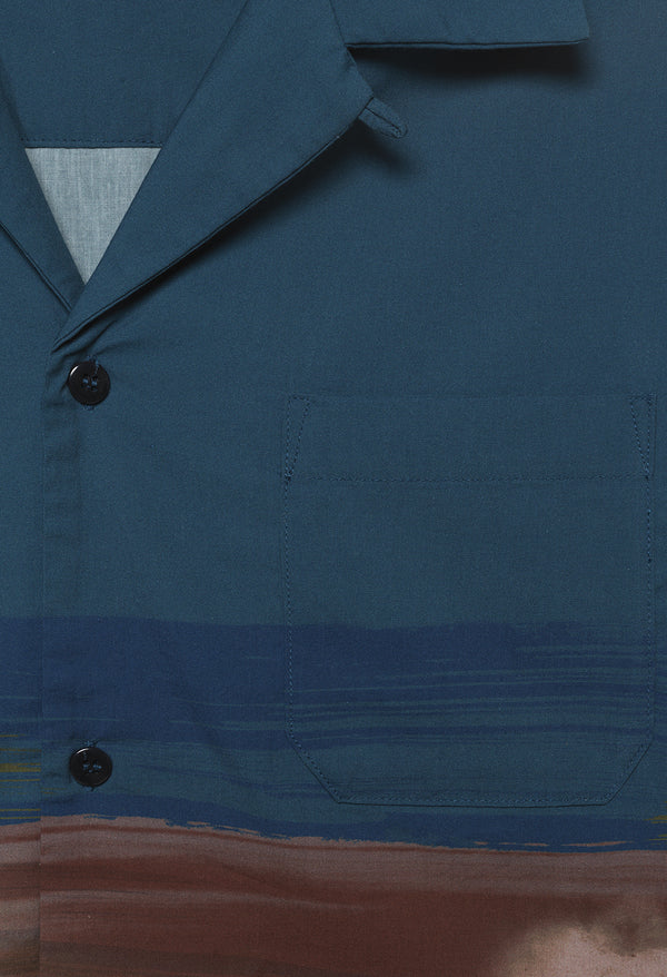 John Elliott Camp Shirt Brushstrokes