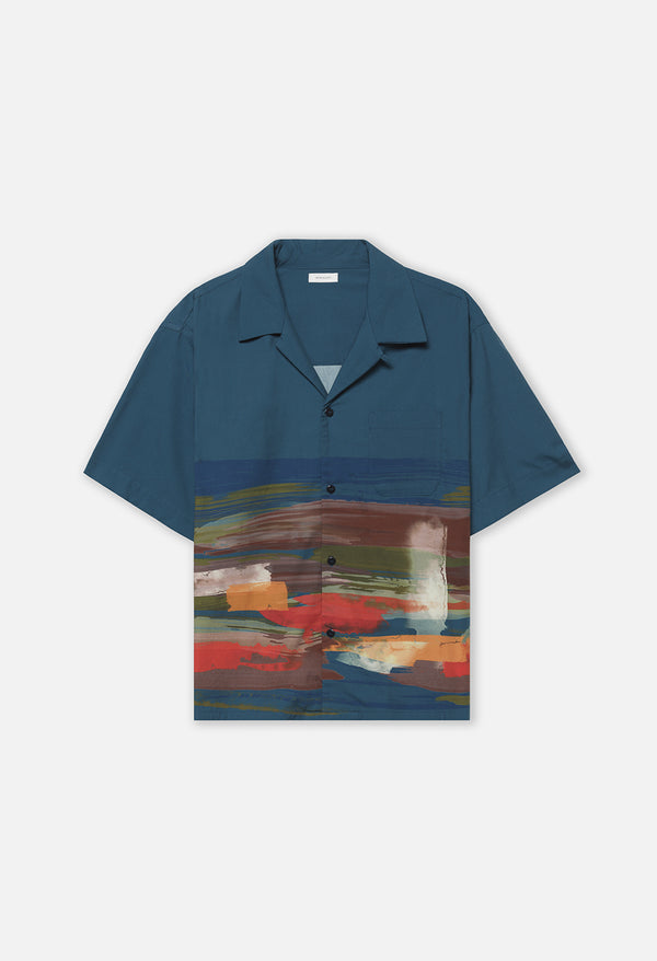 john elliott Camp Shirt Brushstrokes