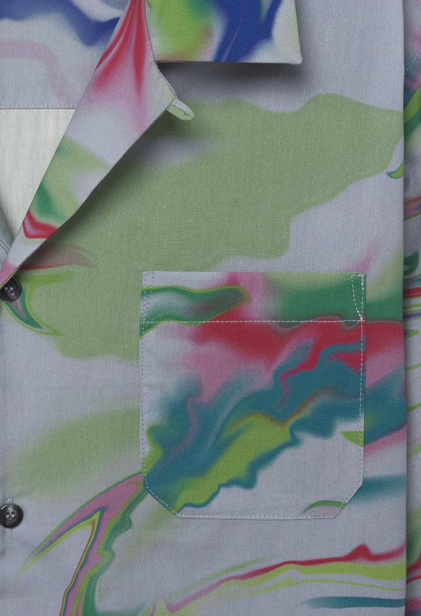 John Elliott Camp Shirt Celestial