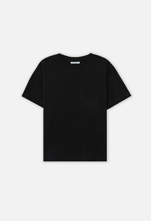john elliott Campus Pocket Tee Black