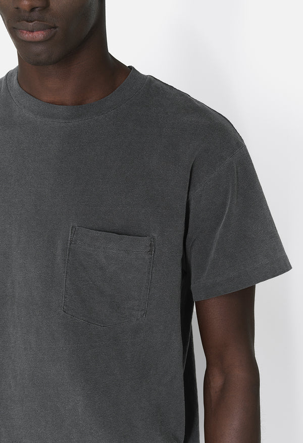 john elliott Campus Pocket Tee Washed Black