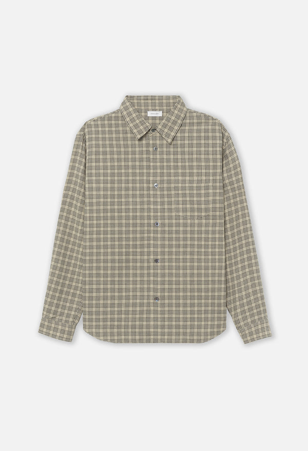 john elliott Cloak Button Up Prato Check