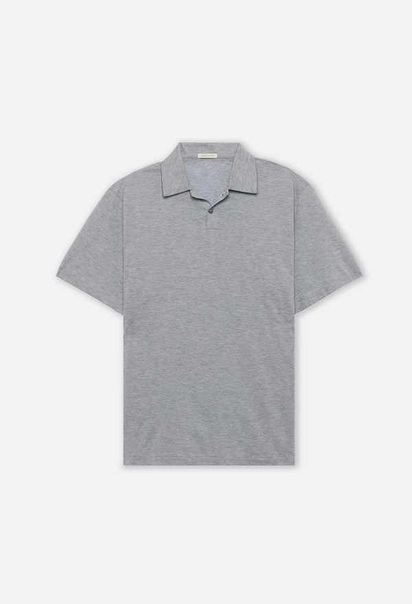 john elliott Cotton Cashmere Polo Grey