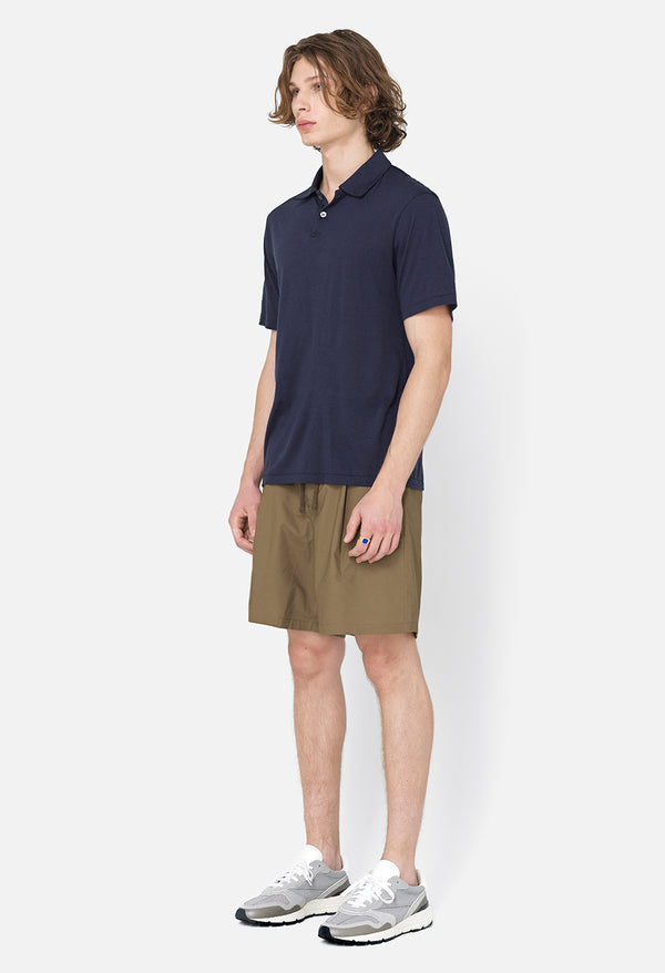 John Elliott Cotton Cashmere Polo Navy