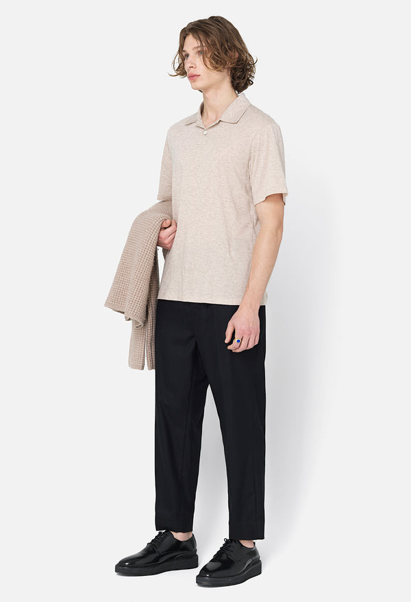 John Elliott Cotton Cashmere Polo Tan